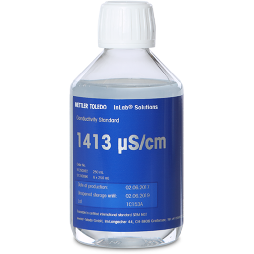 Mettler-Toledo Leitfähigkeitsstandard-Lösung 1413 µS/cm