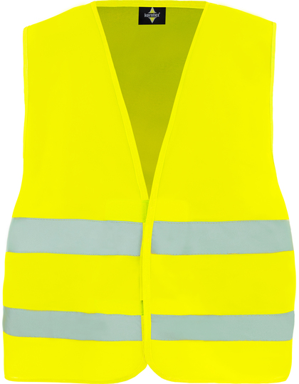 Warnschutzweste „BESUCHER“ oder „VISITOR“, gelb