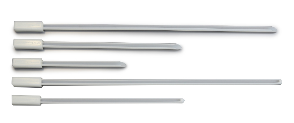 Einweg-Pulverlanzen, steril, HDPE, 300 mm, 75 ml