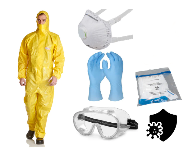 Ebola-Infektionsschutzset Top Professional, 5-teilig